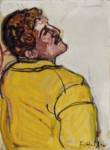 Figurenstudie door Ferdinand Hodler